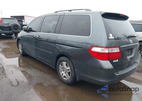 2005 Honda Odyssey Ex-L z USA, uszkodzony, nr VIN 5FNRL38625B406606